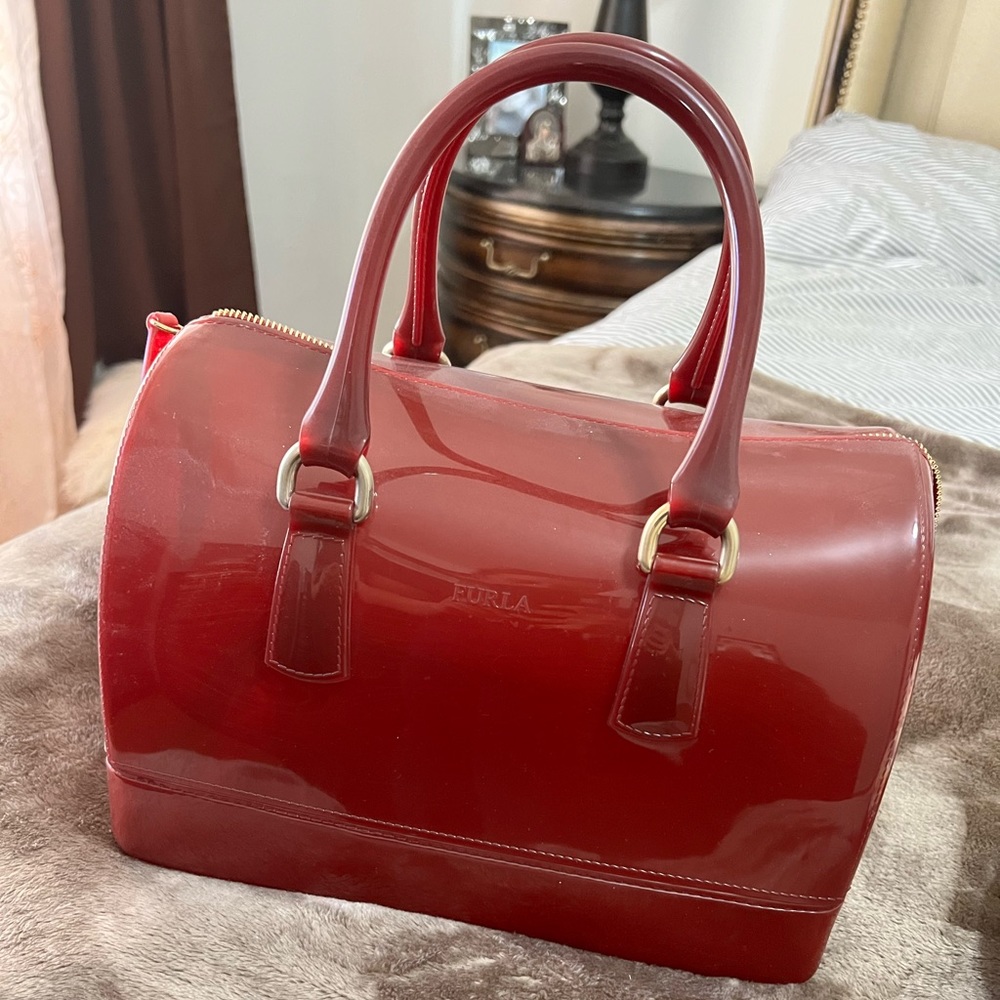 Furla candy bag in red